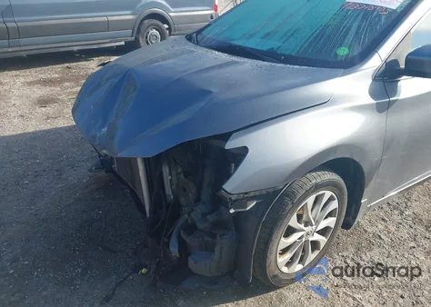 2018 Nissan Sentra Sv z USA, uszkodzony, nr VIN 3N1AB7APXJL657950